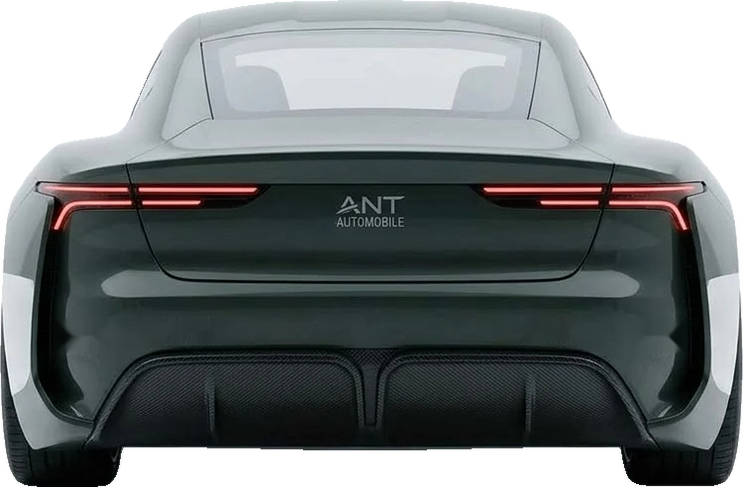 Concept image of our car from the rear